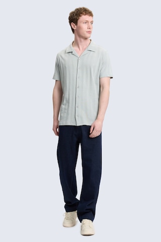 Hatemoğlu Yeşil Regular Fit Apaş Yaka 100% Pamuk Casual Gömlek