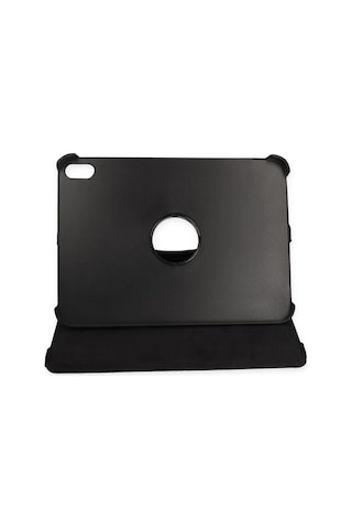 Storeşahin Apple Apple Uyumlu iPad 2025 10.9 10.nesil A16 Kılıf 360 Tablet Deri Kılıf - Siyah Shn0720