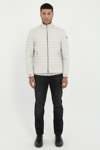 Dufy Erkek Slim Fit Kapüşonlu Taş Mont-25357