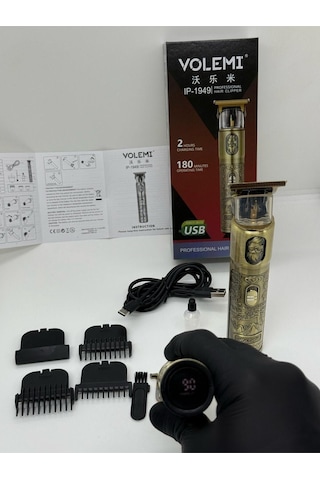 Dijital Göstergeli Saç Sakal Tıraş Makinesi Ip-1949 4987