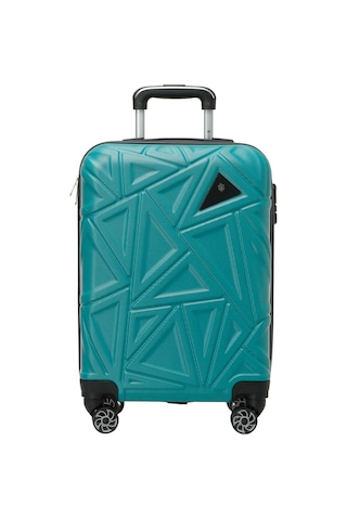 Lumberjack Trıangle -k Abs 5fx Petrol Unisex Küçük Boy Valiz 000000000101972792 Mavi