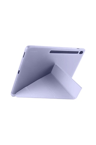 Apple Apple iPad Pro 11 2024 Kılıf Kalemlikli Hugo Tablet Kılıfı - Lila Diğer
