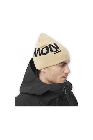 Salomon Lc2152900 Hermitage Beanie Bere Bej Unisex Bere 001