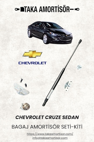 Chevrolet Cruze Sedan Bagaj Amortisörü Kiti- Seti 1 Adet