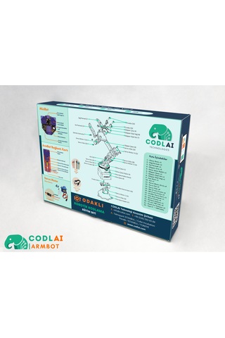 Codlaı Armbot Lite 4 Eksen Programlanabilir Robotik Kol Elektronik Başlangıç Seti