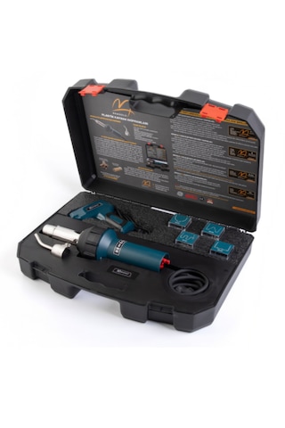 BEMOOLD PLASTİK KAYNAK MAKİNE SETİ- Plastik Kaynak Makinesi+100 W Sıcak Zımba Plastik Tamir Makinesi