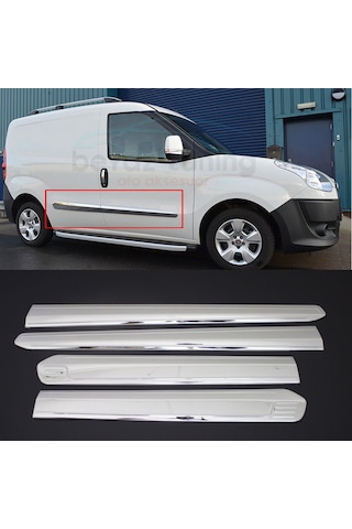 Fiat Doblo Yan Kapı Çıtası Kromu Nikelajı 2010 Sonrası