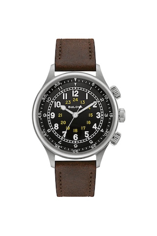 Bulova Archive Collection Military A-15 Pilot 96a245 Altın - Mavi