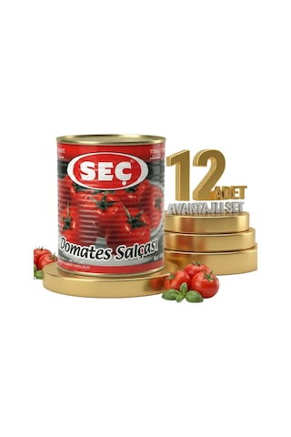 Seç Domates Salçası 12x830 Gr