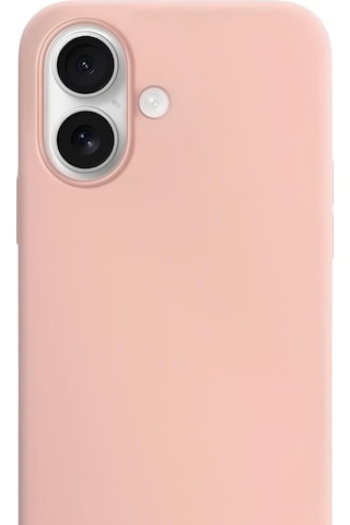 Apple Uyumlu iPhone 17 Soft Touch Lansman Silikon Kılıf Pudra Pembe