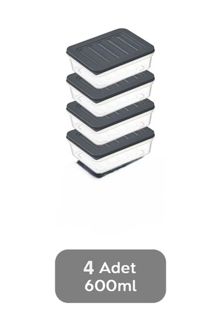 Orret Home 4 Adet Buzdolabı Organizeri, Buzdolabı İçin Çok Amaçlı Saklama Kabı, Fresh Box, Şeffaf Ve Ayarlanabi Diğer