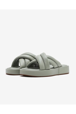 Clarks Alda Glide Kadın Yeşil Terlik 26181184 Yeşil