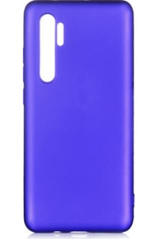 Xiaomi Mi Note 10 Lite Kılıf Esnek Yapılı İnce Slim Silikon Kapak Ryc/premier Lacivert