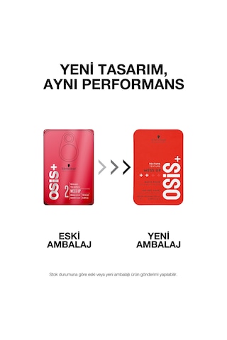 Schwarzkopf Osis Mess Up Mat Wax 100 ML