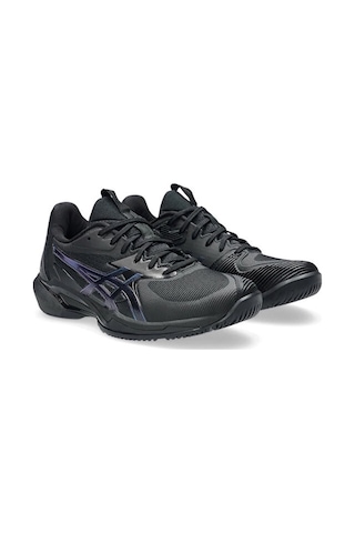 Asics Solution Speed Ff 3 Night Energy Kadın Tenis Ayakkabısı 1042a304-960 Siyah Siyah