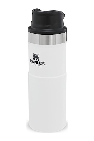 Stanley Klasik Trigger Action Seyahat Bardağı 0.47 L  Beyaz