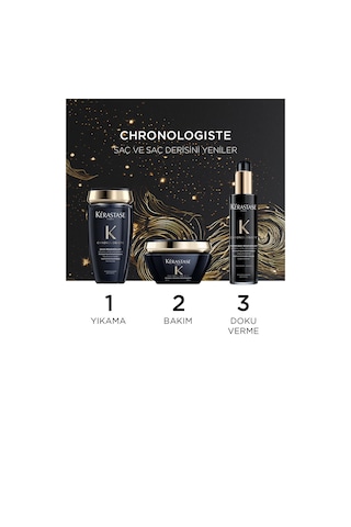 Kerastase Chronologiste Yenileyici Saç Bakım Seti