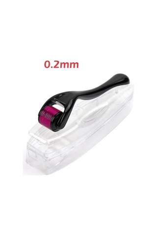 0.2mm Gül Kırmızı Drs 540 Derma Rulo 0.2/0.25/0.3mm Titanyum Mikro Iğneleme Rulosu Cilt Bakımı Terapisi Için Saç Büyüme Mikro Iğne Rulo Ev Kullanımı M0pkjı Çok Renkli