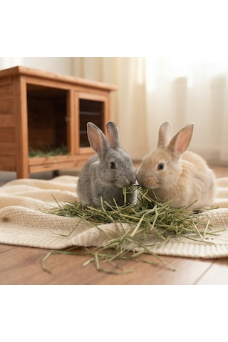 Everypet Doğal Kuru Yonca Otu - Tavşan, Hamster, Ginepig İçin Tozsuz Ve Yüksek Lifli 20 Adet