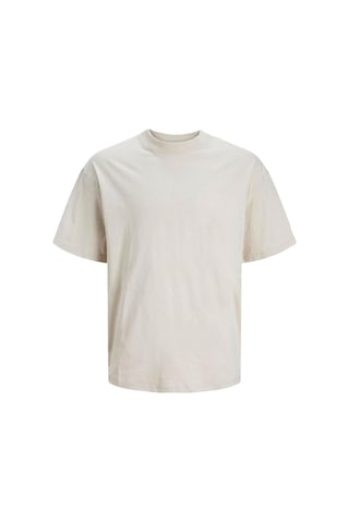 Jack&jones Jcocollectıve Erkek T-shirt 12251865-moonbeam Bej-bej