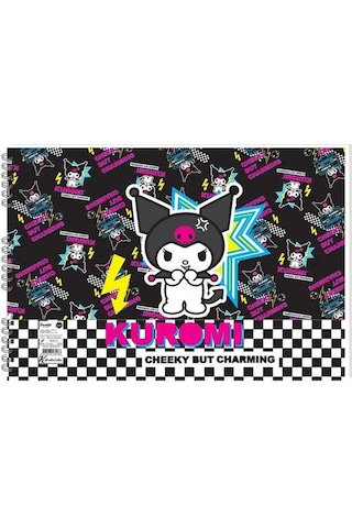 Keskin Color Kuromi 25x35 15 Yaprak Spiralli Resim Defteri