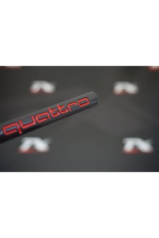 Audi Quattro Metal 3M 3D Bagaj Logo Amblem (273986281)