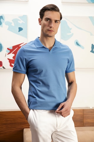 Buratti Regular Fit Pamuklu Erkek Polo Yaka T Shirt 5902141 Koyu Mavi