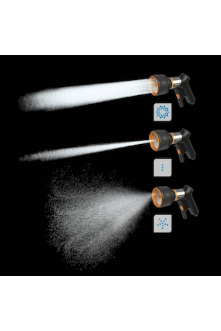 Fiskars 1067194 Fibercomp 3 Fonksiyonlu Sulama Tabancası