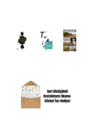 Prens Ve Dilenci + Çifte Kavrulmuş Bir Dedektiflik Öyküsü + Eskimo Kızının Aşkı + Okuma Sticker'ları