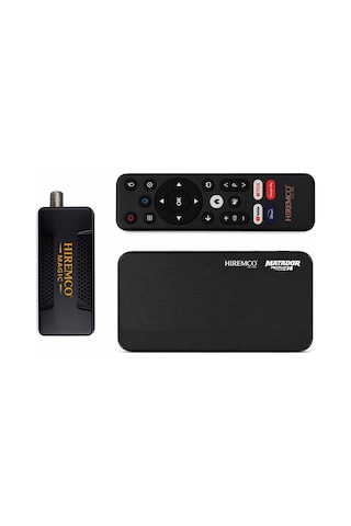 Hiremco Matador Pro Plus 14 + Magic Usb-a Kurulu Uydu Seti 4k Android Tv Box Hiremco Matador Pro Plus 14 + Magic Usb-a Kurulu Uydu Seti 4k Android Tv Box