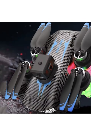 C19s Drone 5g Fpv Kamera Fırçasız Motor Optik Akış Rgb Işıklı Katlanabilir Drone