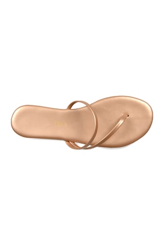 Tkees Flip Flop Terlik Parmak Arası Terlik Kahverengi Parlak Bron Tkees Flip Flop Terlik Parmak Arası Terlik Kahverengi Parlak Bron
