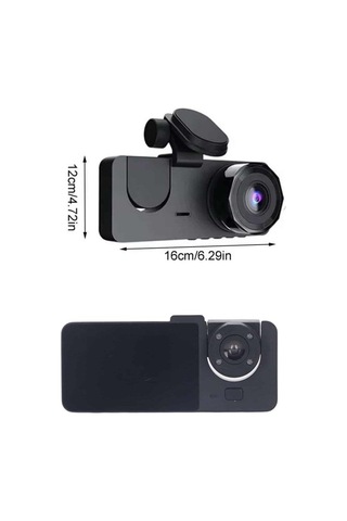 Dvr Araç İçi Kamera Hareket Algılayabilen 1080p Carplay Video Kaydedici