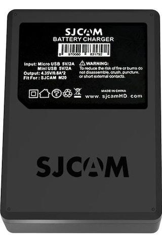 Sjcam M20 İkili Batarya Şarj Ünitesi