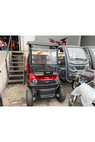 Skyjet VP Cargo 4 Tekerli Elektrikli Motosiklet Kırmızı
