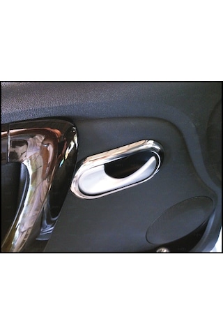 Renault Megane 2 Cc Krom İç Kapı Kolu Çerçeve 2 Kapı 2002-2010