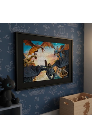 Ks Games 100 Parçalık How To Train Your Dragon Erkek Çocuk Puzzle - Hd714