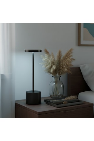 Braytron Ledli 3 Cct - Dimmable Masa Lambası Siyah