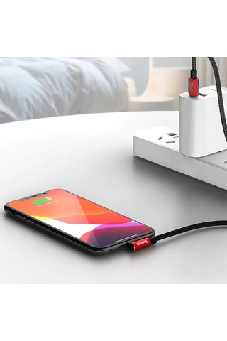 Baseus Mvp Elbow Type-c To iPhone Uyumlu Pd 18w Hızlı Şarj Usb Kablo 1metre- 5775