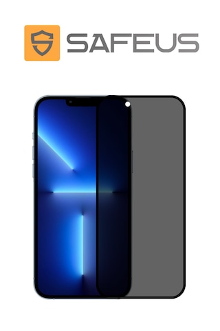 Safeus Tam Kaplayan Hayalet Parmak İzi Bırakmayan Safir Ekran Koruyucu Cam , Apple Uyumlu iPhone 13 Pro İle