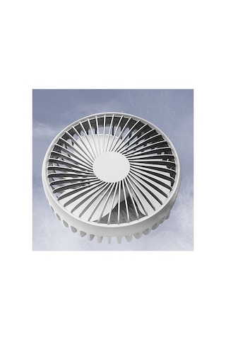 Çift Başlı Araba Fanı Otomatik Fan Vantilatör 12v Siyah