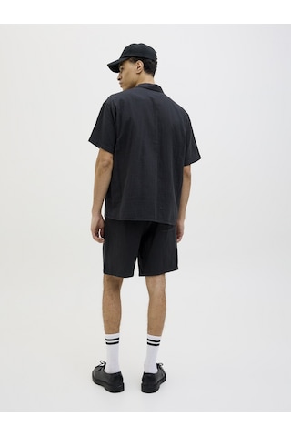 Jack & Jones Jack Jones Pamuklu Rahat Günlük Erkek Şort 12274758 Siyah