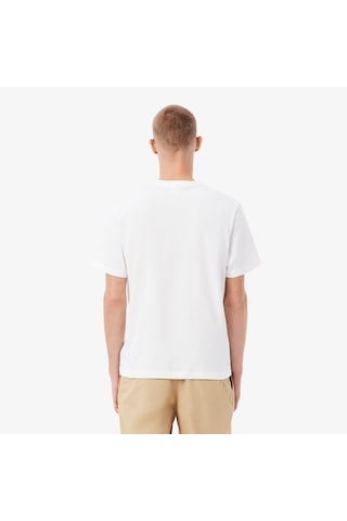 Lacoste Erkek T-shırt Th7318-001 Beyaz