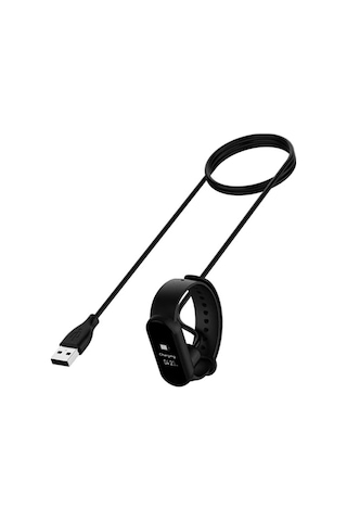 Coverzone Xiaomi Mi Band 6 İle Uyumlu Giyilebilir Akıllı Saat Şarj Kablosu Manyetik Mi Band 5/6 / 7 Sku: Smg8690010097927
