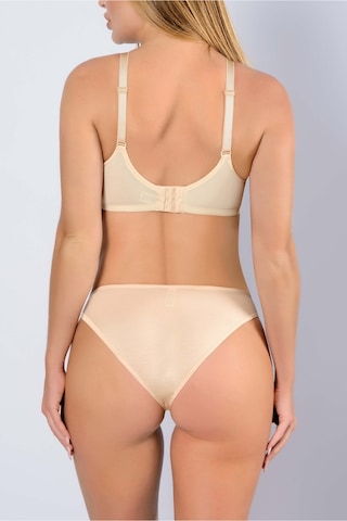 Auw Olivia Mikro Tüllü Balenli Toparlayıcı Sütyen Easyshape Bej