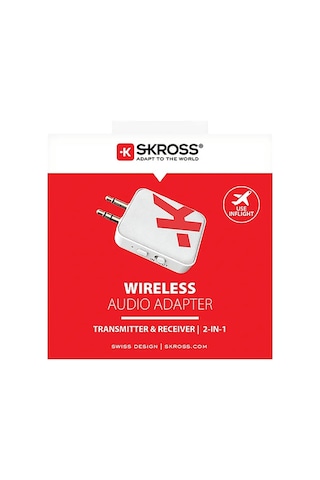Skross Kablosuz Ses Adaptörü Beyaz