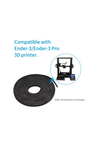 Kangvka 5m Uzunlukta 6mm Genişlikli 2gt-6 Kauçuk Zamanlama Kayışı + 10 Adet Bakır Kanca - Paketleme/taşıma/yapıştırma Makineleri İçin