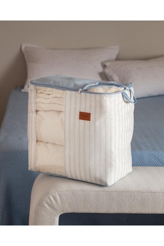 Madame Coco Nuage Pencereli Hurç Beyaz - Açık Mavi