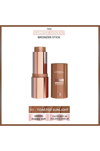 L'oreal Cosmetics Lumi Bronzlaştırıcı Stick - 110 Toasted Sunlight Diğer