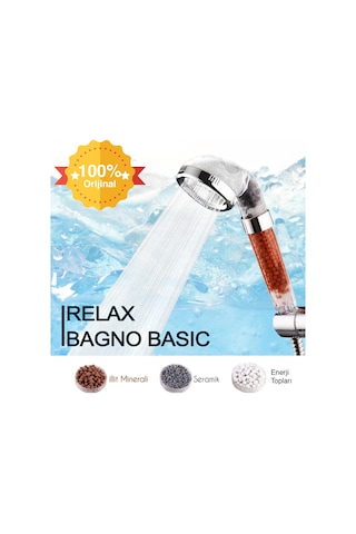 Relax Bagno Su Tasarruflu Duş Başlığı - Arıtmalı Duş Başlığı Diğer